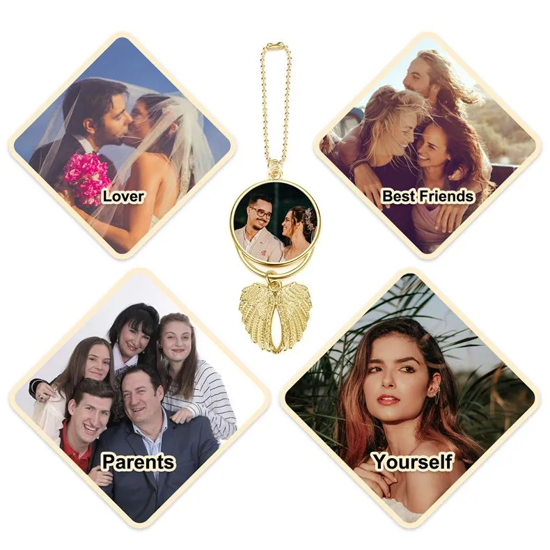 Personalized Photo Car Hanging Ornament | Jovivi