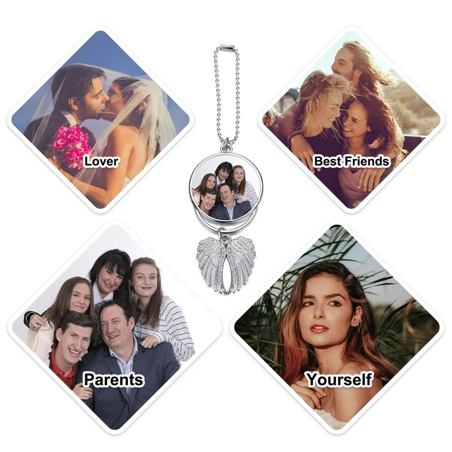 Personalized Photo Car Hanging Ornament | Jovivi