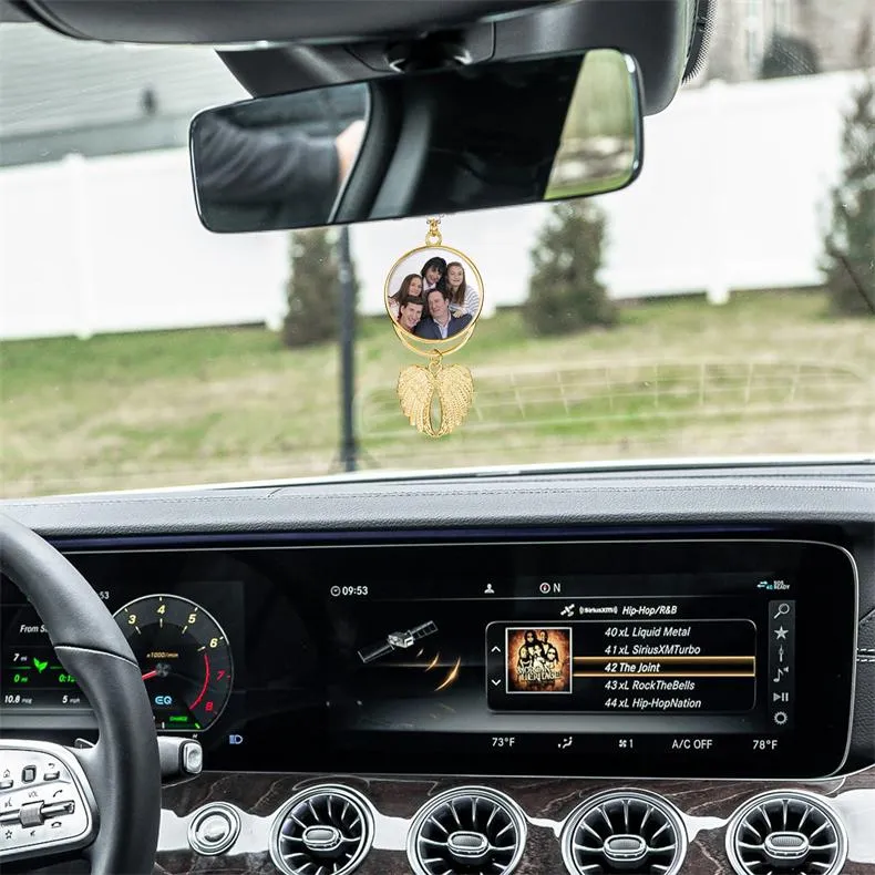 Personalized Photo Car Hanging Ornament | Jovivi