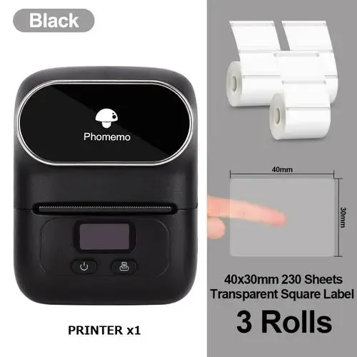 Phomemo M110 Mini Portable Thermal Label Printer Self-Adhesive Label-Label Printer