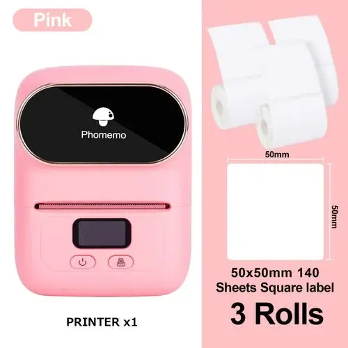 Phomemo M110 Mini Portable Thermal Label Printer Self-Adhesive Label-Label Printer
