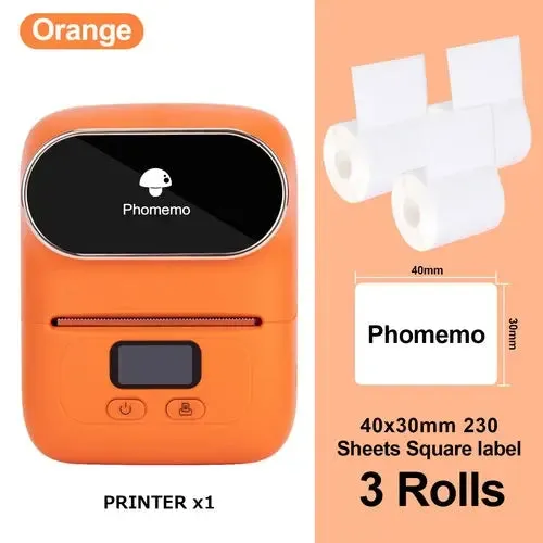 Phomemo M110 Mini Portable Thermal Label Printer Self-Adhesive Label-Label Printer