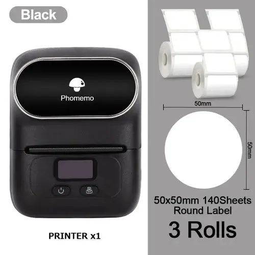 Phomemo M110 Mini Portable Thermal Label Printer Self-Adhesive Label-Label Printer