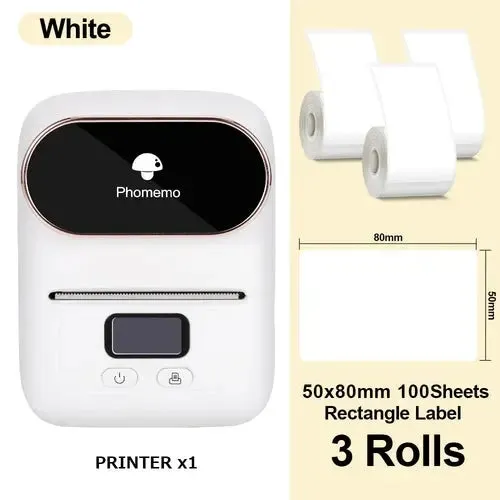 Phomemo M110 Mini Portable Thermal Label Printer Self-Adhesive Label-Label Printer