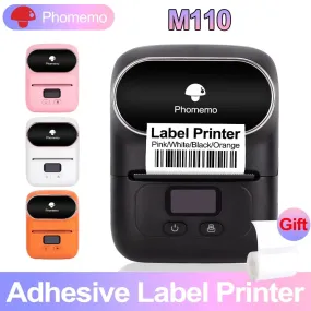 Phomemo M110 Mini Portable Thermal Label Printer Self-Adhesive Label-Label Printer