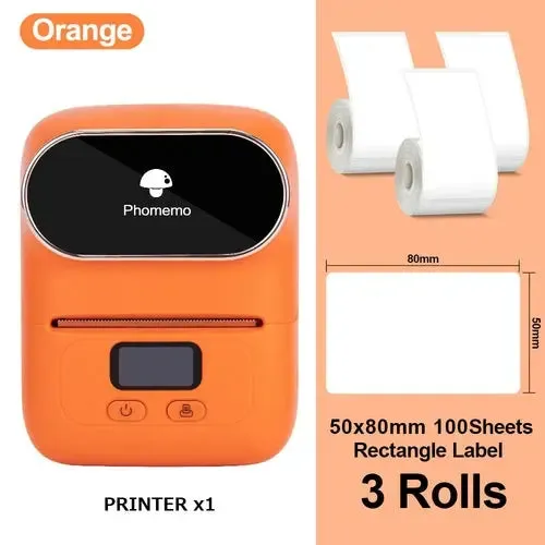 Phomemo M110 Mini Portable Thermal Label Printer Self-Adhesive Label-Label Printer
