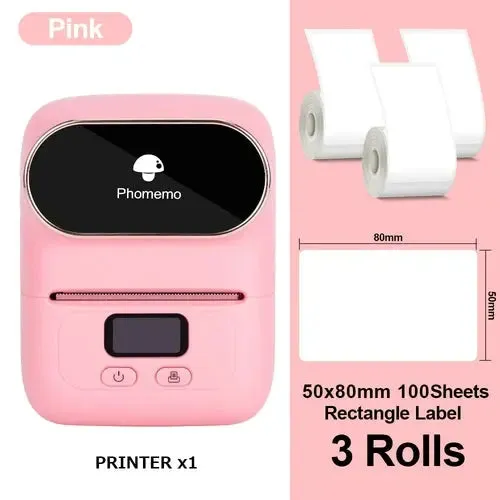Phomemo M110 Mini Portable Thermal Label Printer Self-Adhesive Label-Label Printer