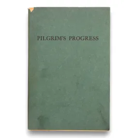 Pilgrim's Progress A Play About John Bunyan 1944 1st Edition Alice Brown Signed