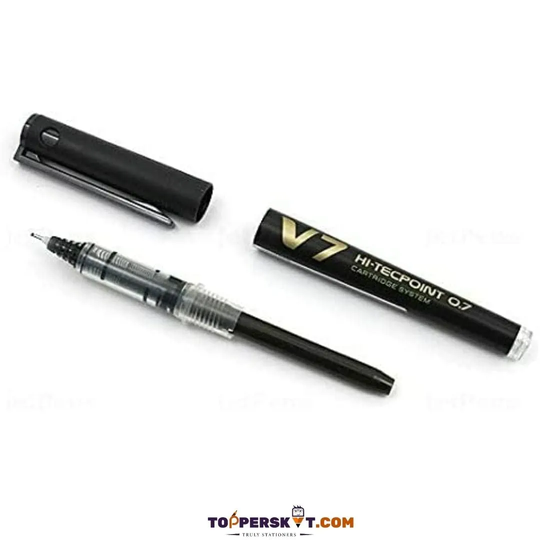 Pilot V7 Hitech Point Gel Pen Cartridge System – Black ( Pack of 1 )