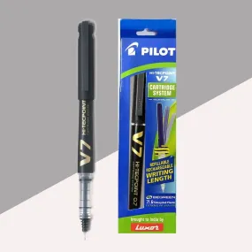 Pilot V7 Hitech Point Gel Pen Cartridge System – Black ( Pack of 1 )