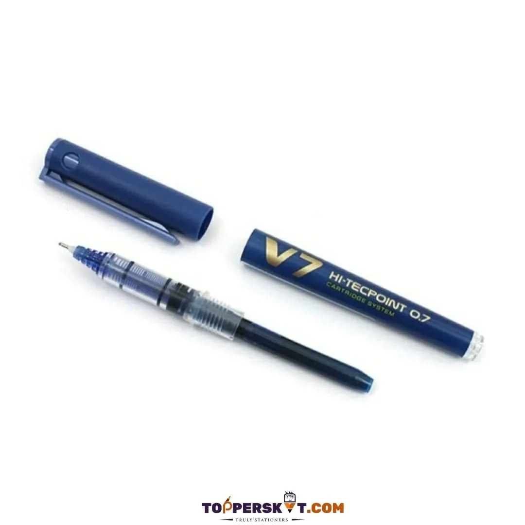 Pilot V7 Hitech Point Gel Pen Cartridge System – Blue ( Pack of 1 )