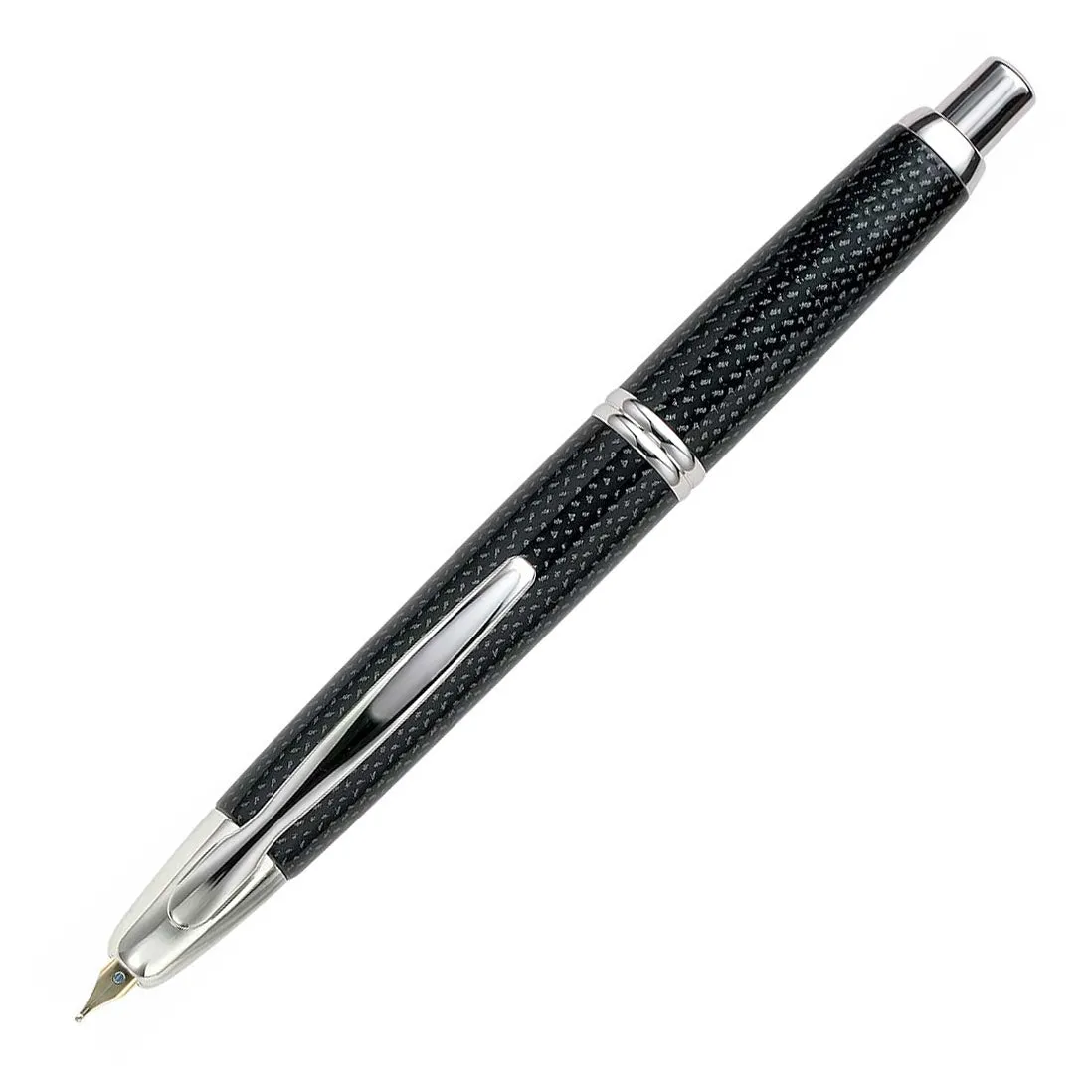 Pilot Vanishing Point Retractable Fountain Pen Black Carbonesque