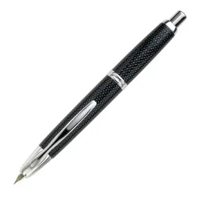 Pilot Vanishing Point Retractable Fountain Pen Black Carbonesque