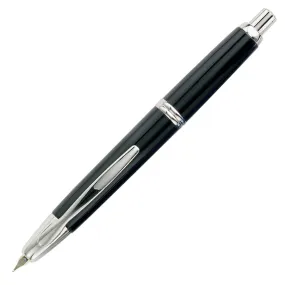 Pilot Vanishing Point Retractable Fountain Pen Black Rhodium