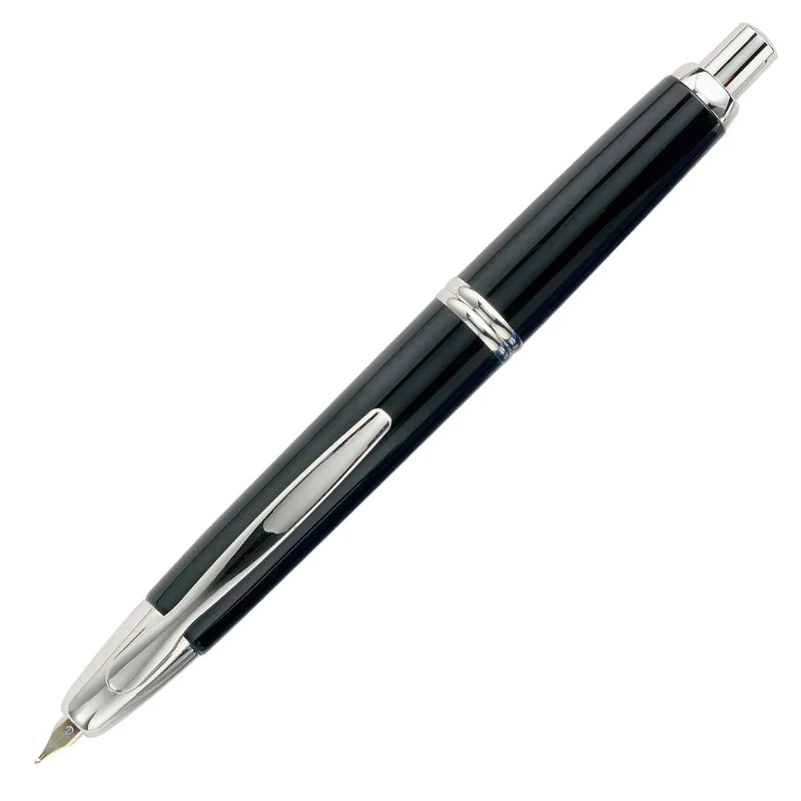 Pilot Vanishing Point Retractable Fountain Pen Black Rhodium