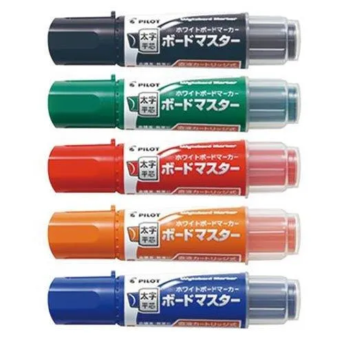 PILOT WMBM-18BM Whiteboard Pen (Can be refilled by cartridges) (5 colors)