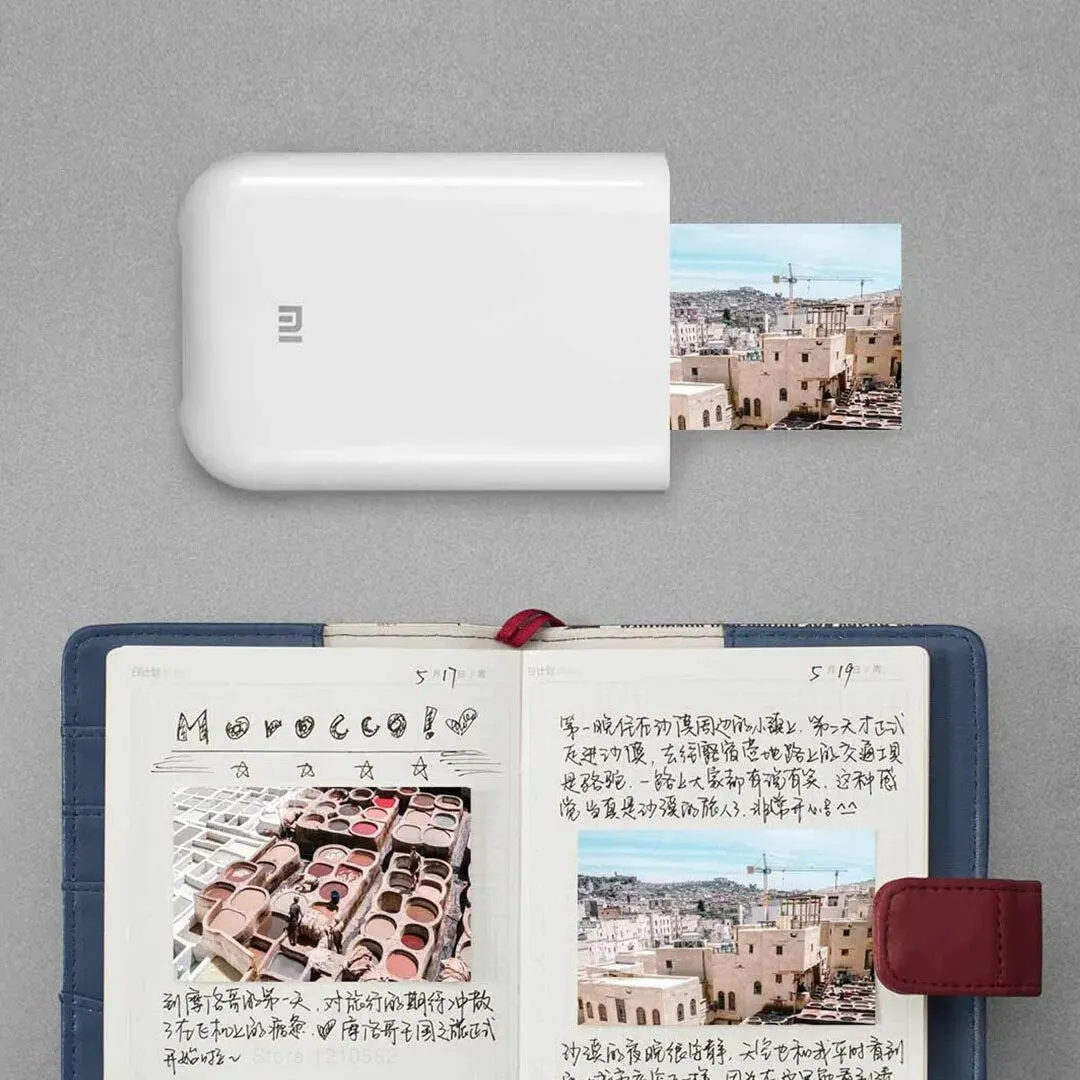 Pocket Photo Printer Inkless Multifunction Bluetooth Portable Printer