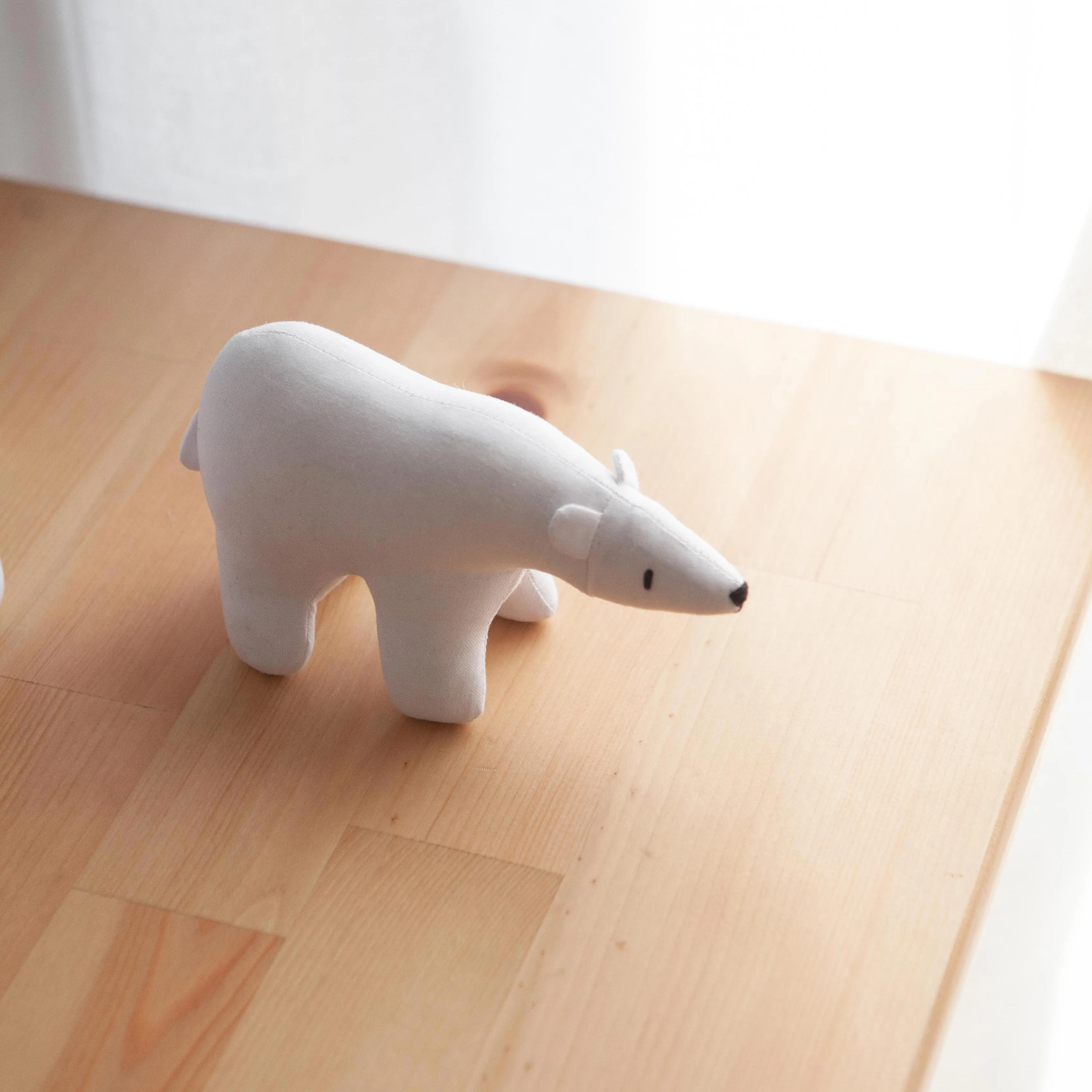 Polar Bear Toy / PDF Pattern and Sewing Tutorial