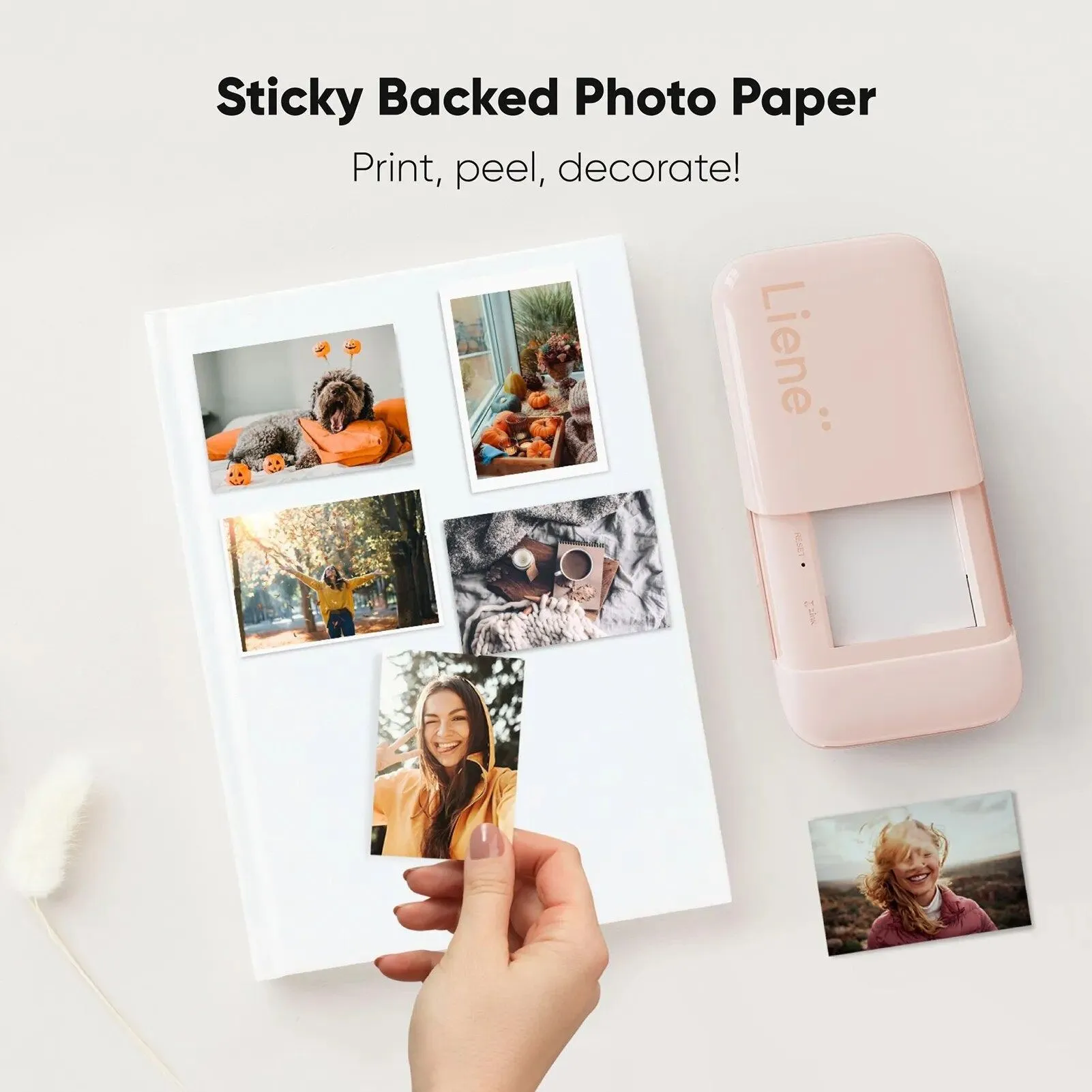 Portable Photo Printer 2x3 Inch Digital Sticker Printer Wireless