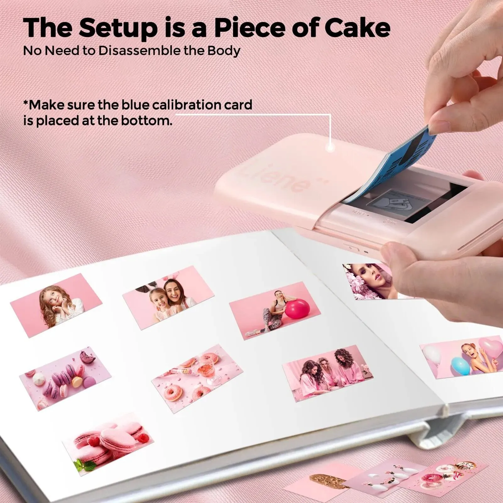 Portable Photo Printer 2x3 Inch Digital Sticker Printer Wireless