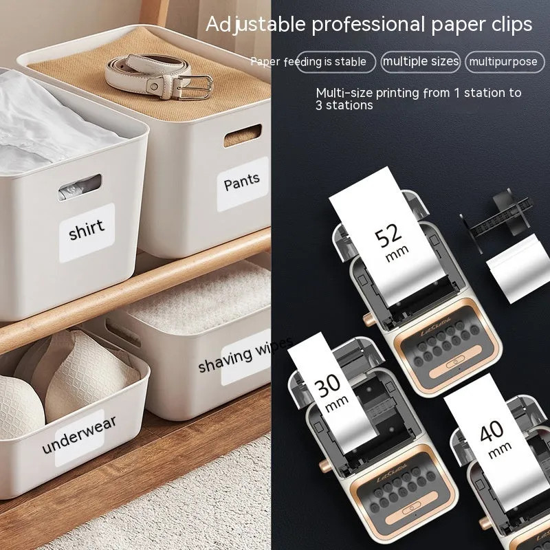 Portable Small Smart Bluetooth Thermal Sensitive Adhesive Sticker Note Printer