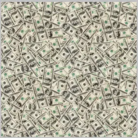 Printed Vinyl & HTV Hundred Dollar Bills Cash Money