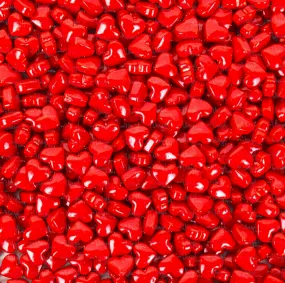 Printed Vinyl & HTV RED HEARTS CANDY