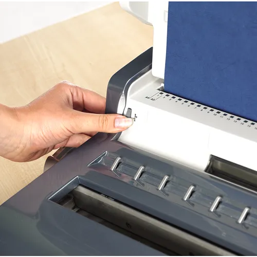 Quasar™ Manual Wire Binding Machine Bundle with Starter Kit