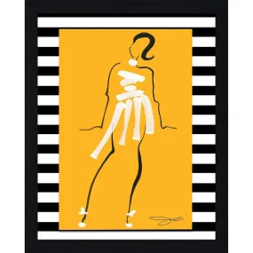 " NewYork Minute" by BY Jodi Framed Print Under Glass