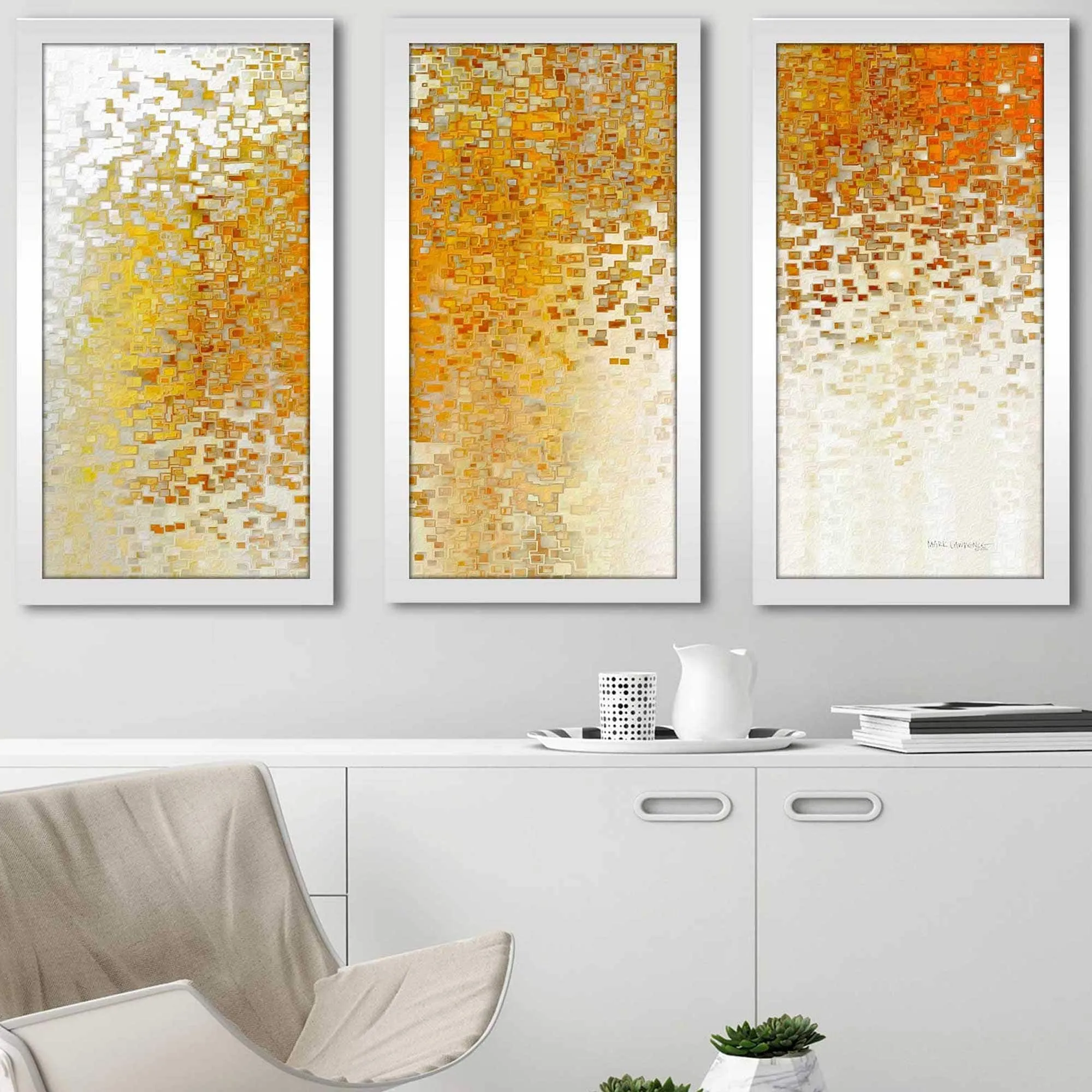 "1 Corinthians 15 57 Our Victory MAX" 3 Piece Print on Acrylic