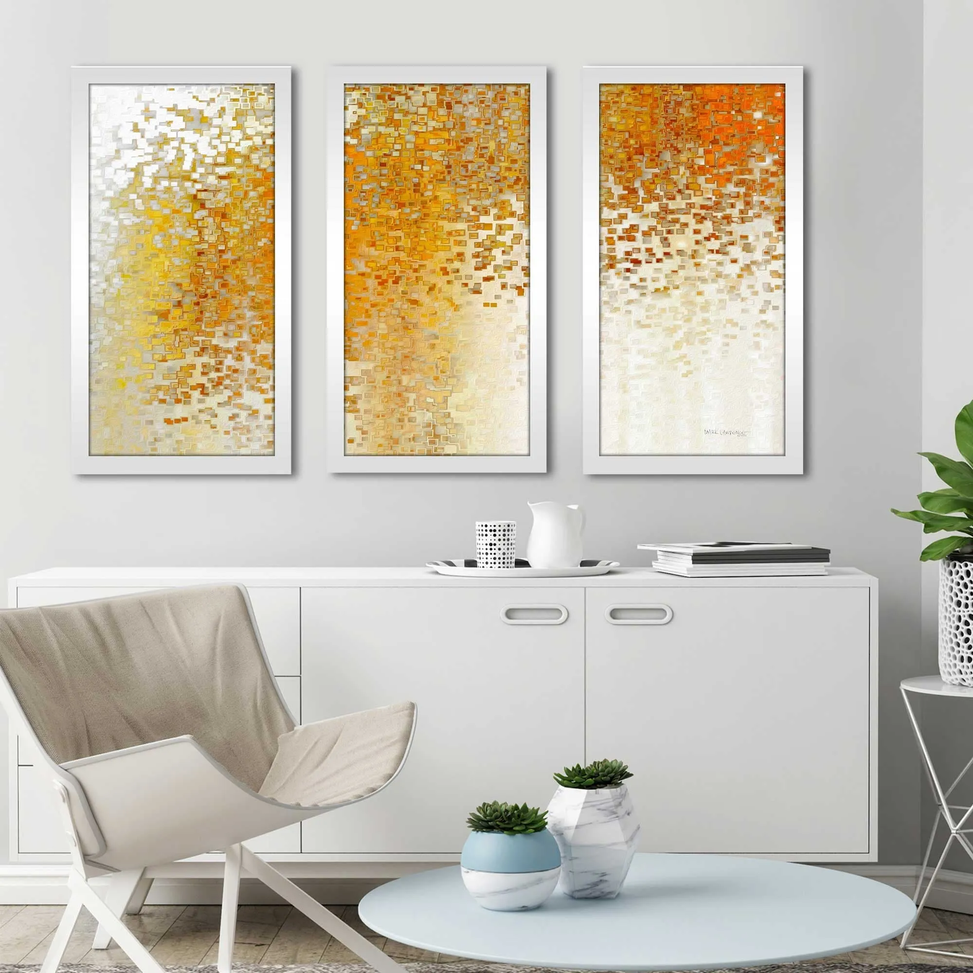 "1 Corinthians 15 57 Our Victory MAX" 3 Piece Print on Acrylic
