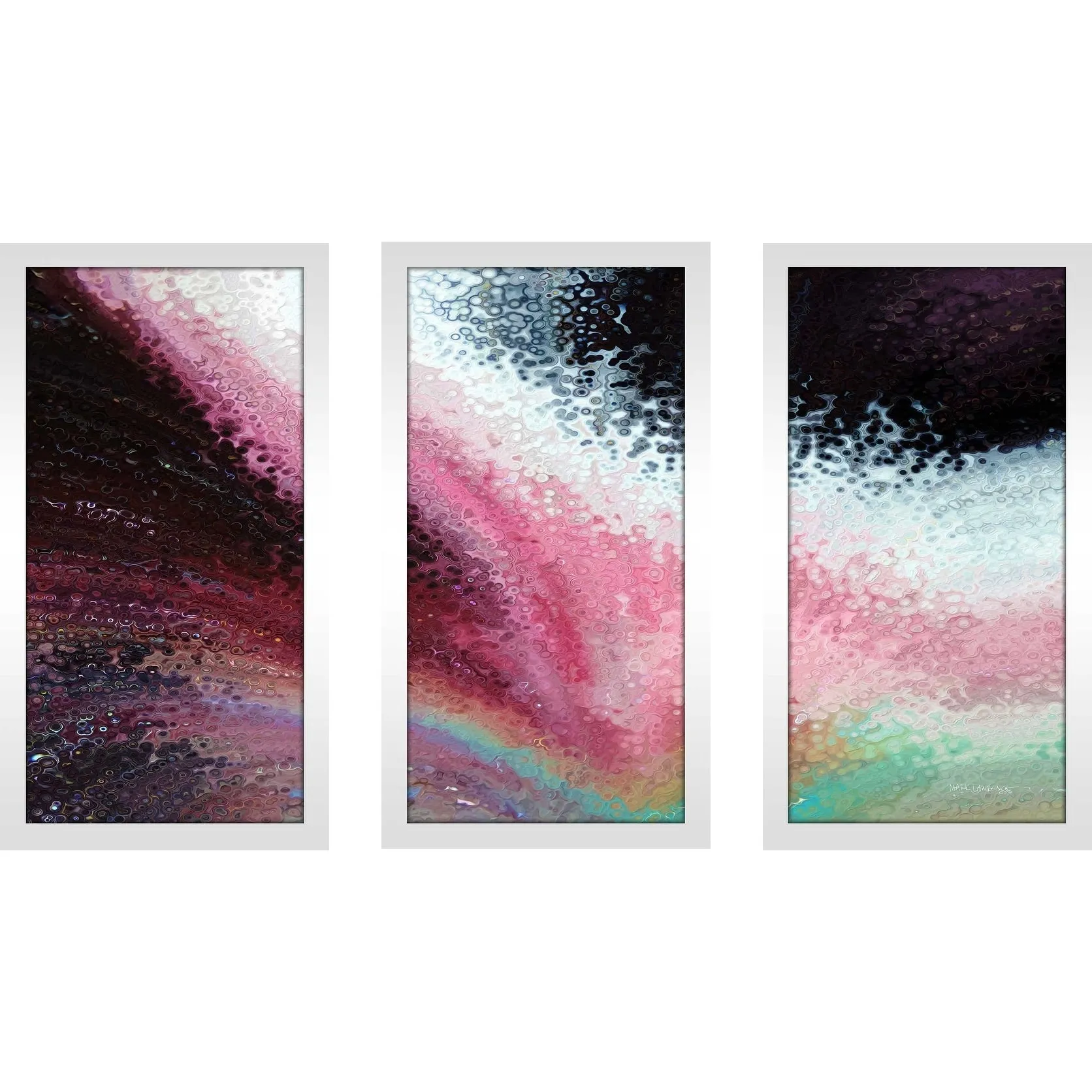 "1 Corinthians 16 14 With Love MAX" 3 Piece Print on Acrylic