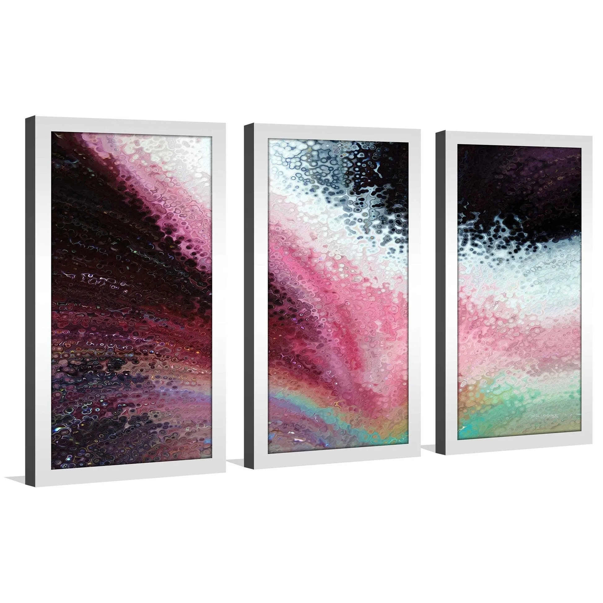 "1 Corinthians 16 14 With Love MAX" 3 Piece Print on Acrylic