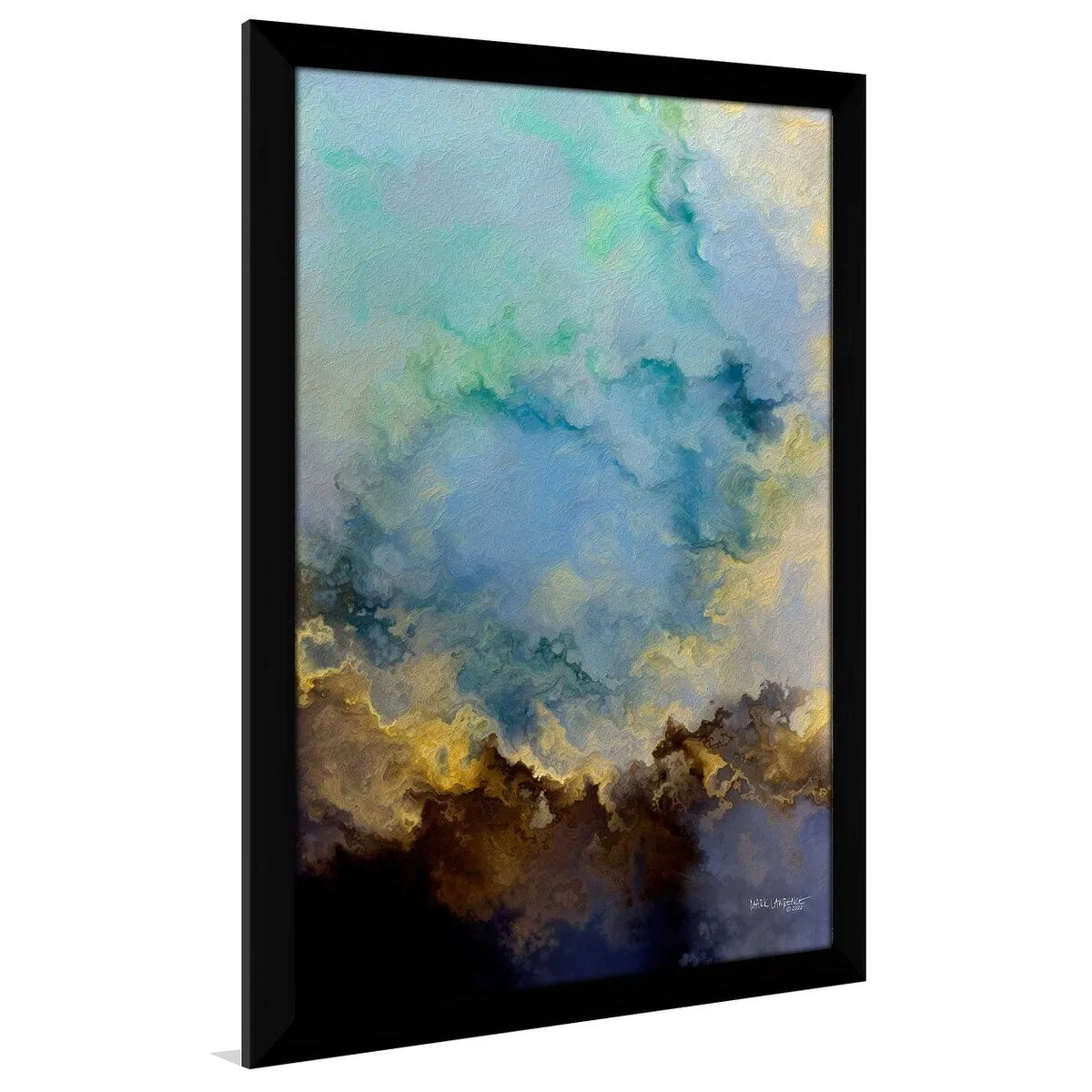"1 Corinthians 3 11 Life Starts (Vertical)" Print on Acrylic