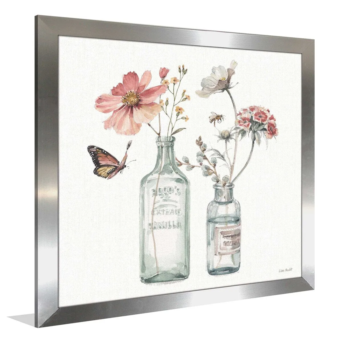 "A Country Weekend X" by Lisa Audit Print on Acrylic - White