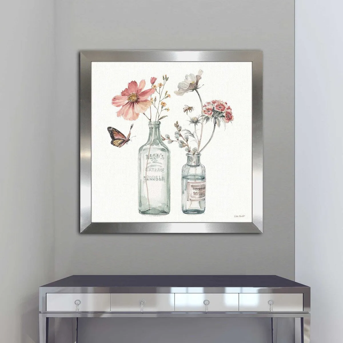 "A Country Weekend X" by Lisa Audit Print on Acrylic - White