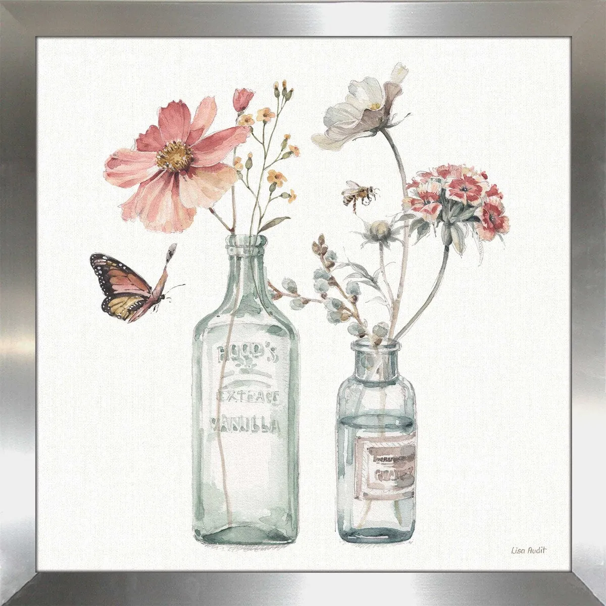 "A Country Weekend X" by Lisa Audit Print on Acrylic - White