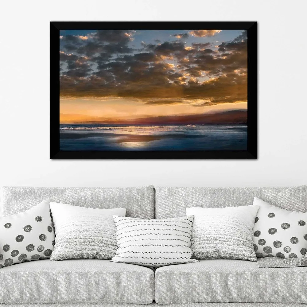 "A Dream Away" by Mike Calascibetta Print on Acrylic - Blue