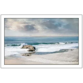 "A Forever Moment" by Mike Calascibetta Print on Acrylic - Blue