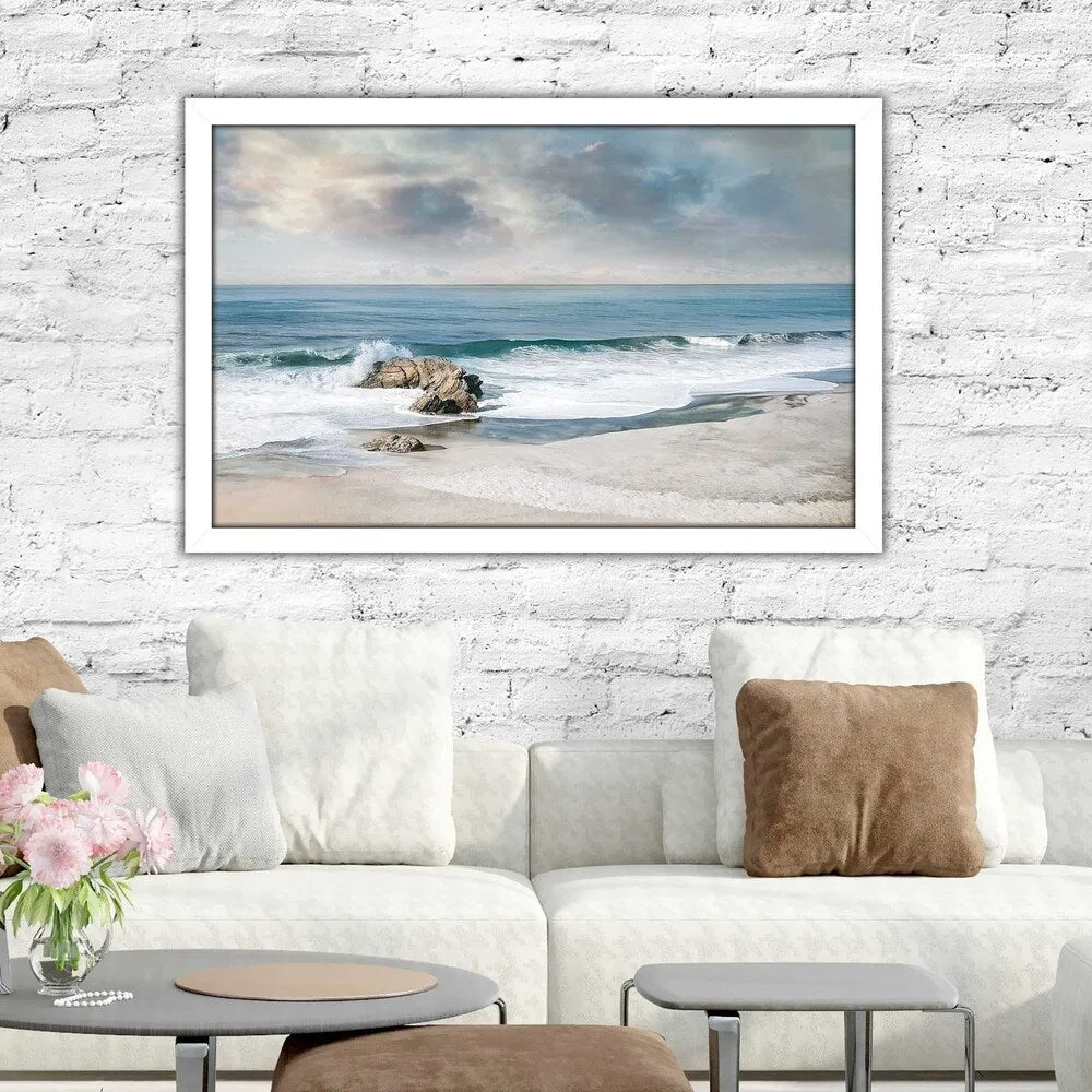 "A Forever Moment" by Mike Calascibetta Print on Acrylic - Blue