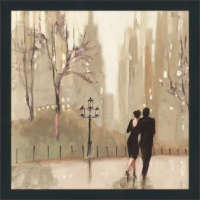 "An Evening Out Neutral I" by Julia Purinton Print on Acrylic - Brown