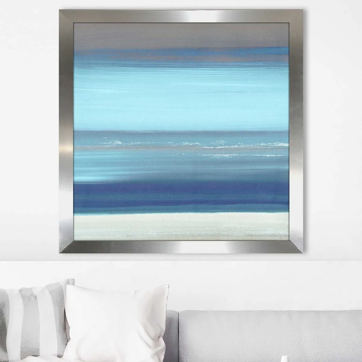 "(Square)" by the Sea II (Square)" by John Butler Print on Acrylic