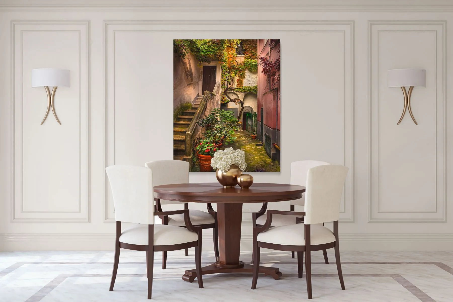 "The Courtyard" | Italy Photography Print