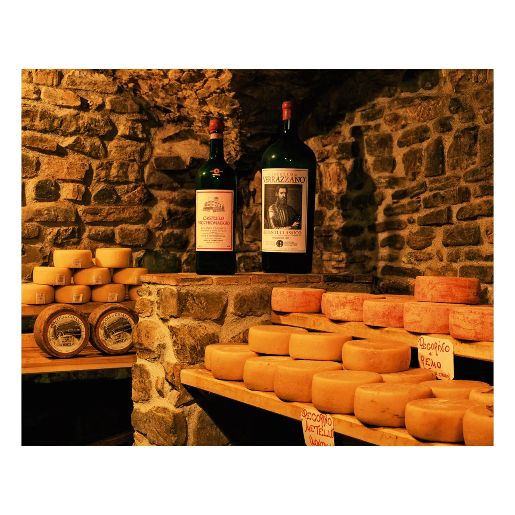 "Wine and Cheese" | Italy Photography Print