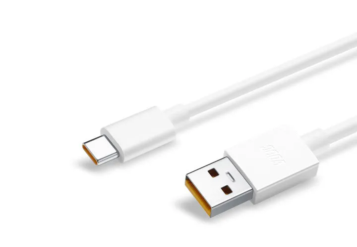 Realme GT Master Edition Type-C VOOC Charge And Data Sync Cable 1 Mt White