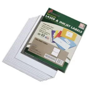 RECYCLED LASER-INKJET, 8 1-2 X 11, WHITE, 100CT-BOX (5 BOXES PER PACK)