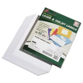 RECYCLED LASER-INKJET ADDRESS LABELS, 1-2 X 1 3-4, 8000CT-BOX (5 BOXES PER PACK)