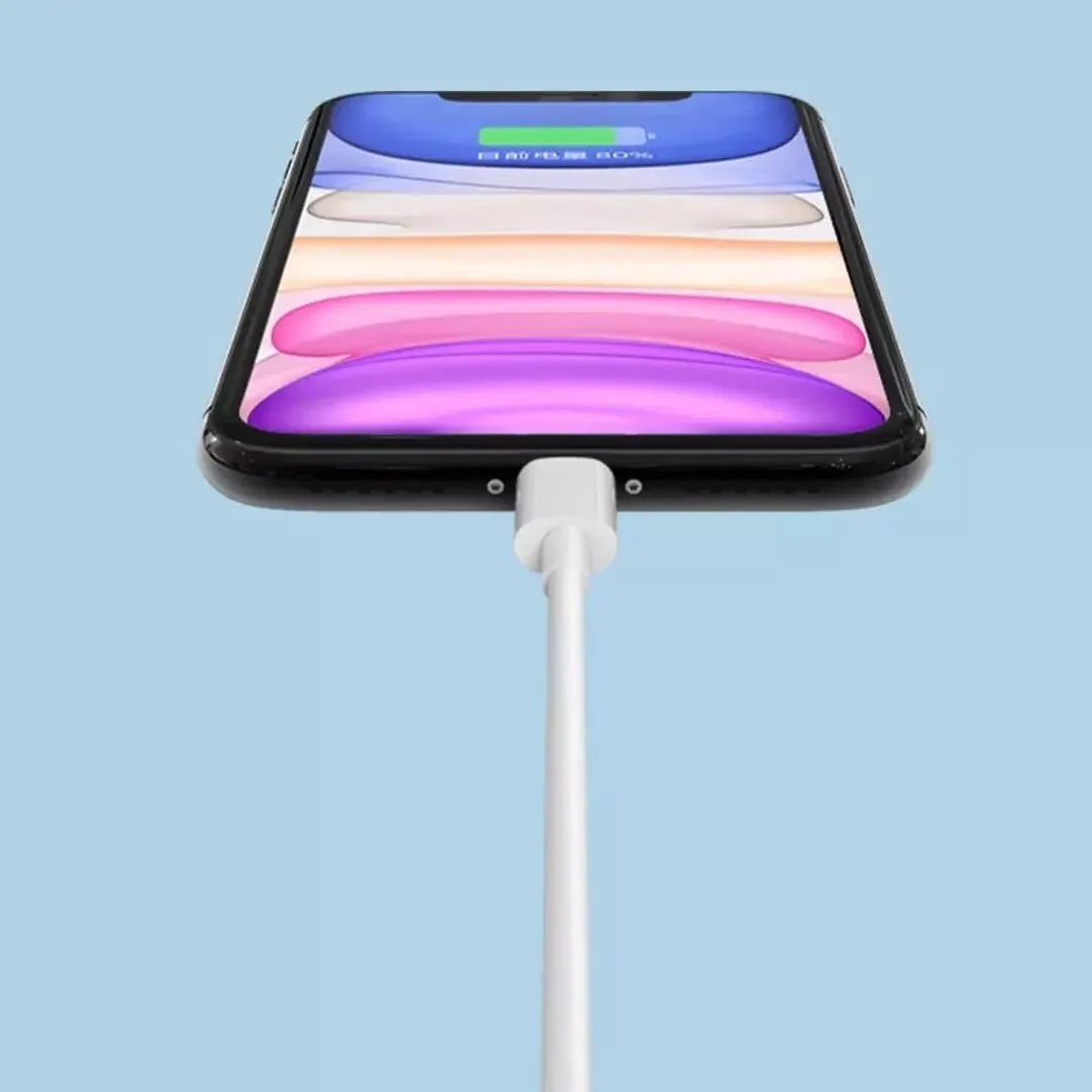Redmi Mi 7A Support 10W Fast Charge MicroUsb Cable White