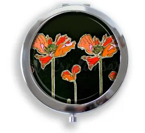 Retro Poppy Flower Blossom