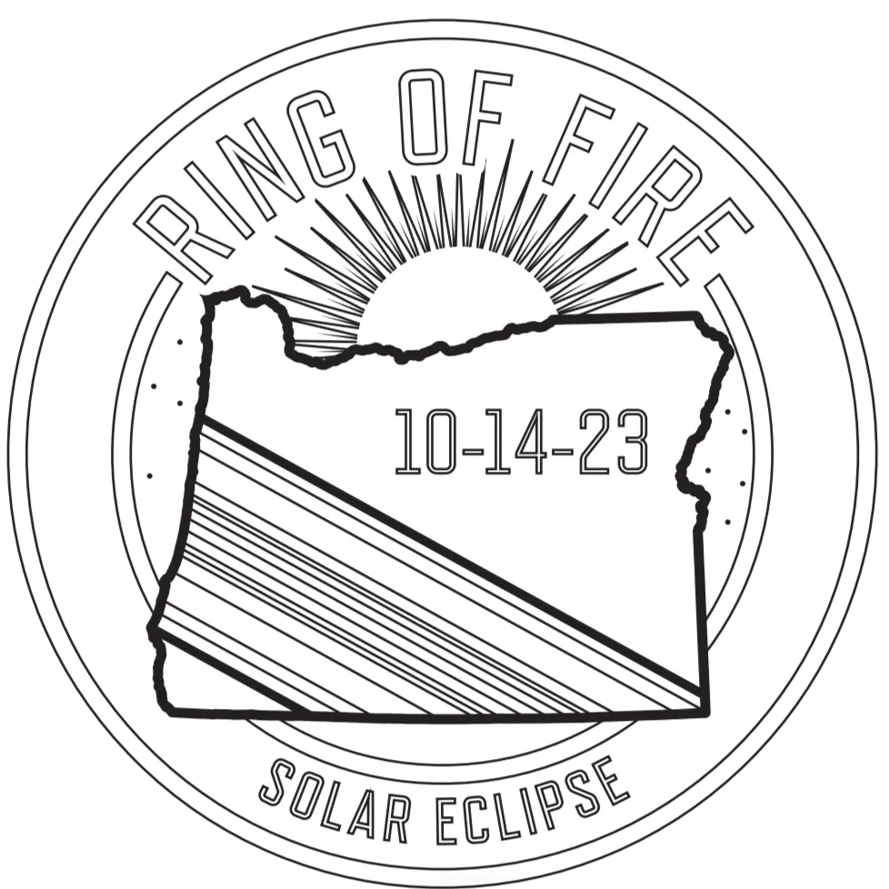 Ring of Fire ECLIPSE Coloring Page (Free Printable Download)